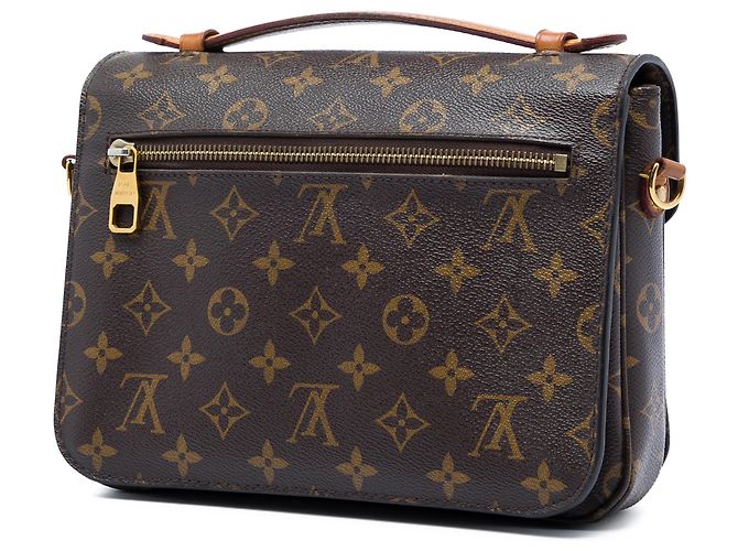 Louis Vuitton Marrone Monogram Pochette Metis - vista 2