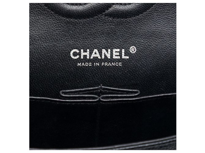 Chanel Black Medium Classic Caviar Double Flap - vista 5