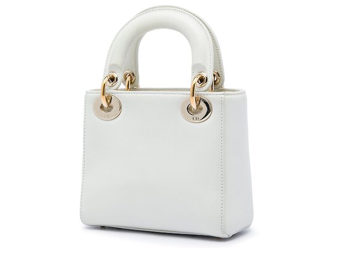 Dior White DiorAmour Niki De Saint Phalle Mini Calfskin Lady Dior - view 2