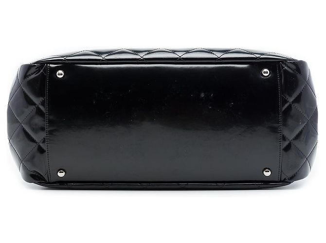 Chanel Black Quilted Patent Reissue 2.55 Accordion Flap Nero - vista 3