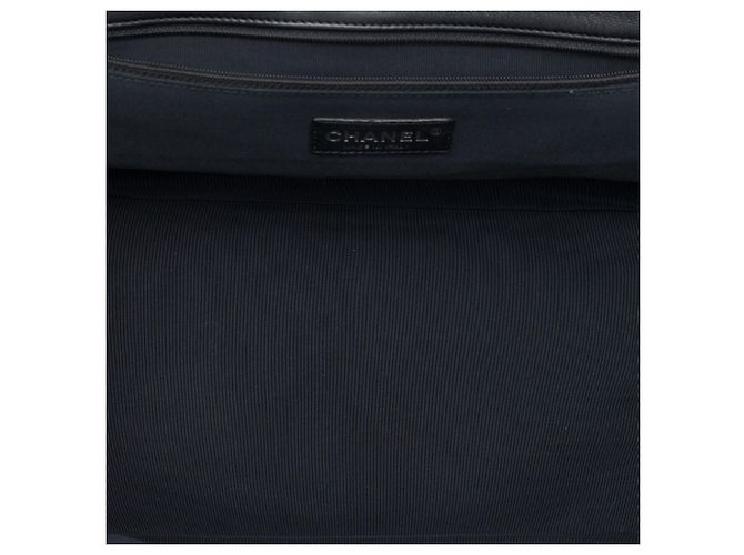 Chanel Black Quilted Patent Reissue 2.55 Accordion Flap Nero - vista 4