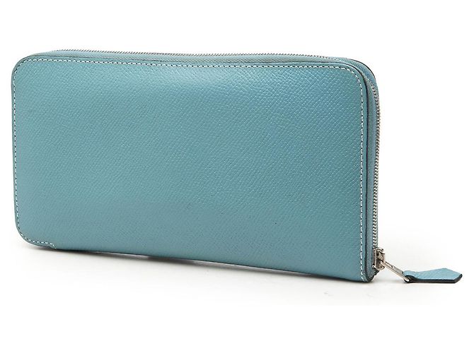 Portafoglio lungo Azap in Epsom blu Hermès Blu chiaro - vista 2