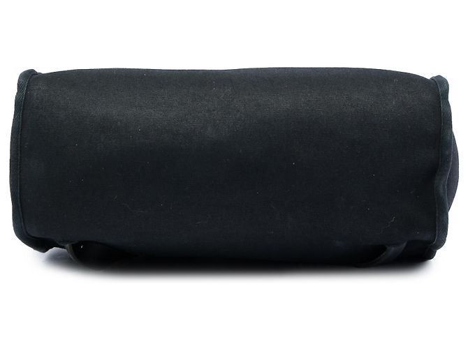 Zaino Hermès Black Toile Herbag PM Nero - vista 3
