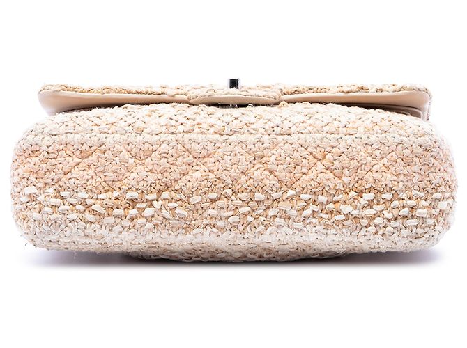 Chanel Beige Medium Classic Tweed Double Flap - Ansicht 3