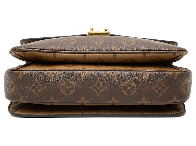 Pochette Metis Louis Vuitton Marrone Monogram Reverse - vista 3