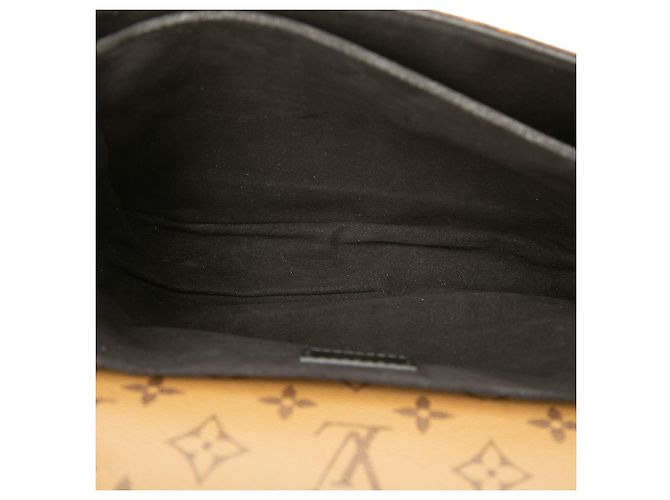 Pochette Metis Louis Vuitton Marrone Monogram Reverse - vista 4