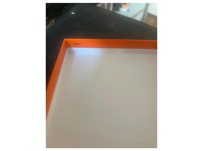 Hermès Bracciale Clic H Nero e Bianco - vista 5