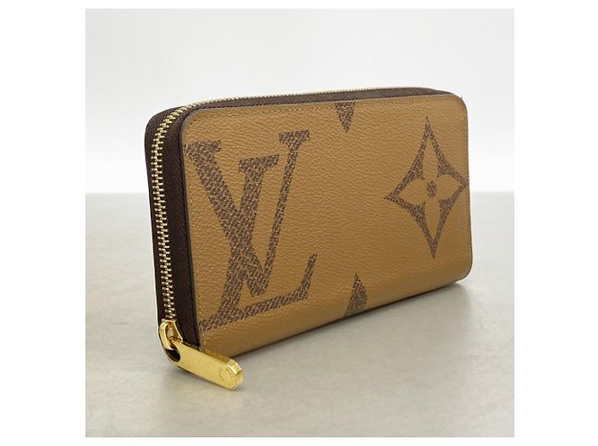 Louis Vuitton Monogram Giant Reverse Zippy Wallet Braun - Ansicht 2