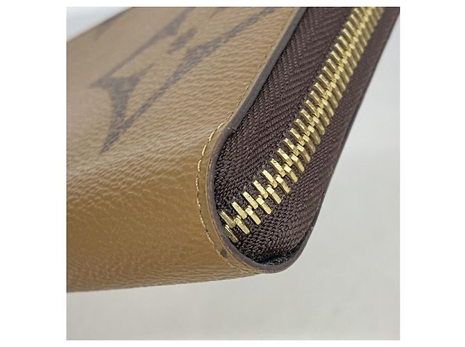 Louis Vuitton Monogram Giant Reverse Zippy Wallet Braun - Ansicht 5