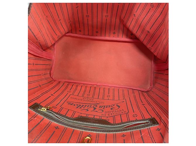 Borsa Tote Louis Vuitton Monogram Neverfull MM Damier ebene - vista 4