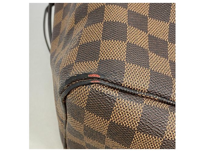 Borsa Tote Louis Vuitton Monogram Neverfull MM Damier ebene - vista 6