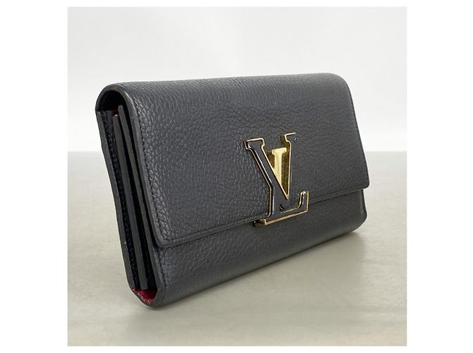 Capucines Louis Vuitton Long Wallet in Noir Schwarz - Ansicht 2