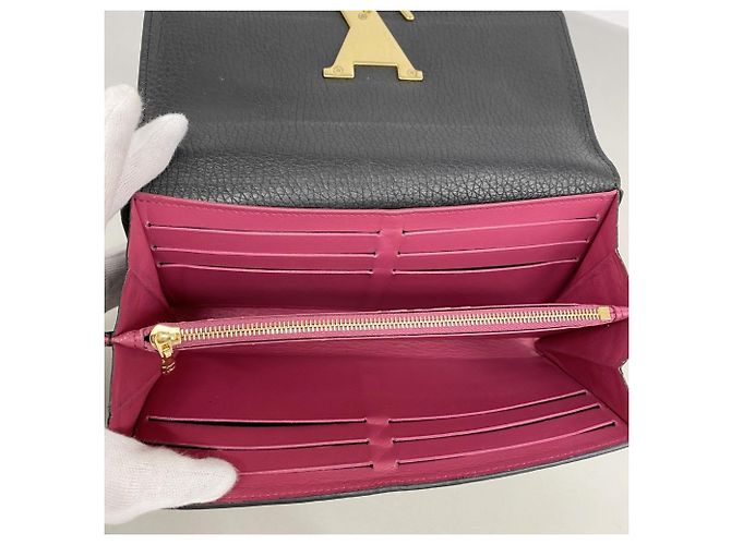 Capucines Louis Vuitton Long Wallet in Noir Schwarz - Ansicht 3