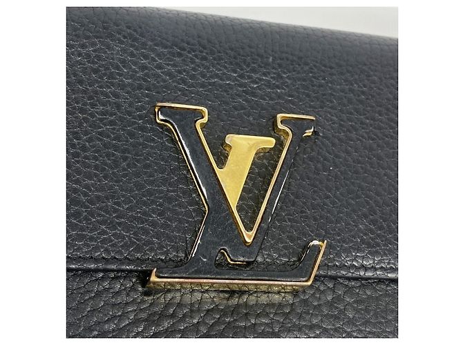 Capucines Louis Vuitton Long Wallet in Noir Schwarz - Ansicht 9