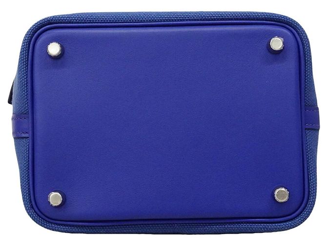 Hermès Hermes Picotin Lock PM Cargo Handtasche Blau - Ansicht 3