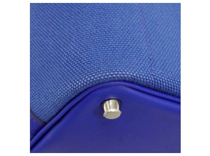 Hermès Hermes Picotin Lock PM Cargo Handtasche Blau - Ansicht 7