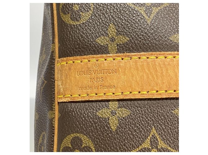 Louis Vuitton Boston Monogram Keepall Bandoulière 50 Marrone - vista 5