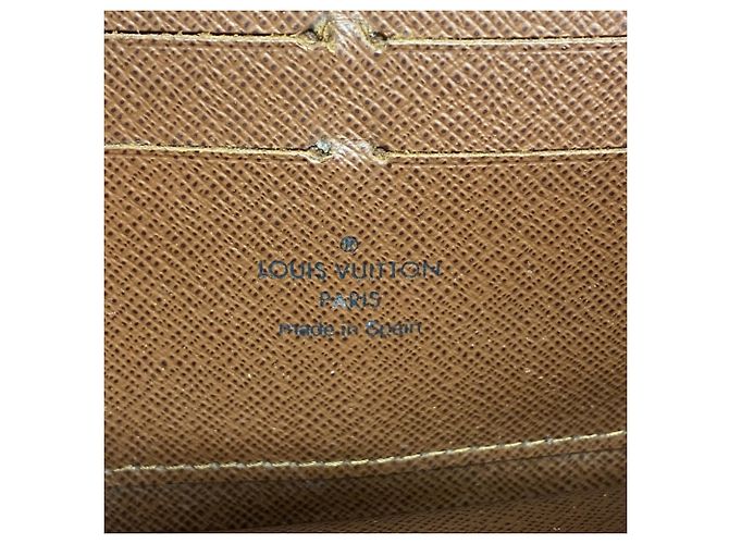 Louis Vuitton Monogram Zippy Wallet Braun - Ansicht 4