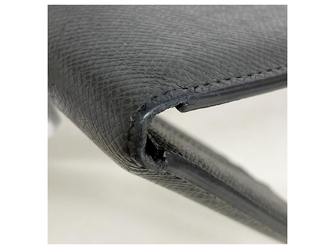 Louis Vuitton Taiga Portefeuille Slender Wallet Nero - vista 5