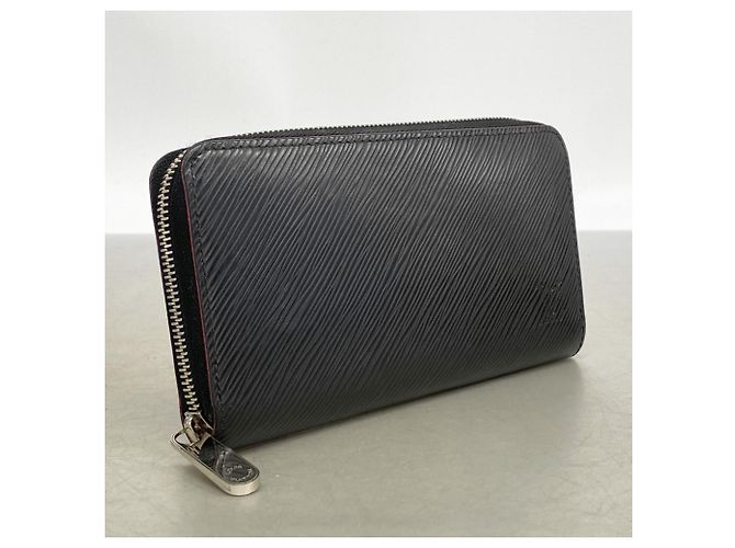 Cartera Louis Vuitton Epi Zippy Negro Rosa - vista 2