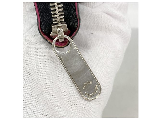 Cartera Louis Vuitton Epi Zippy Negro Rosa - vista 7