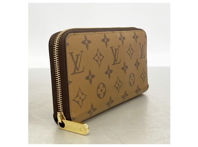 Louis Vuitton Monogram Reverse Zippy Wallet Braun - Ansicht 2