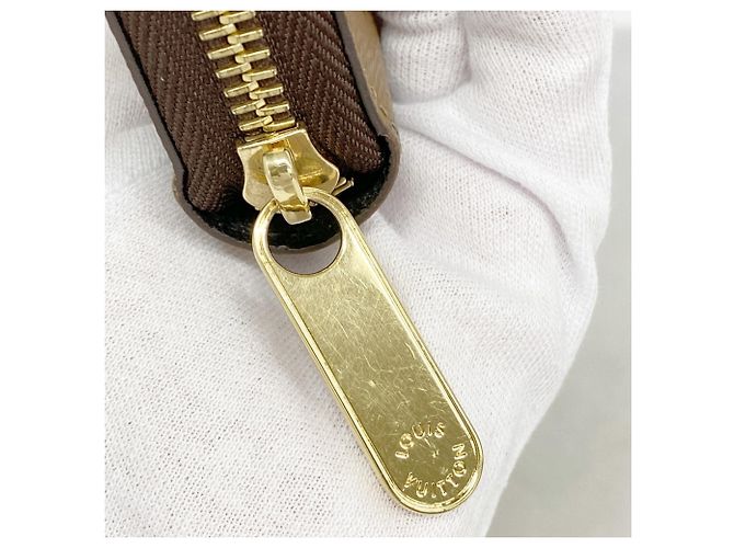 Louis Vuitton Monogram Reverse Zippy Wallet Braun - Ansicht 5
