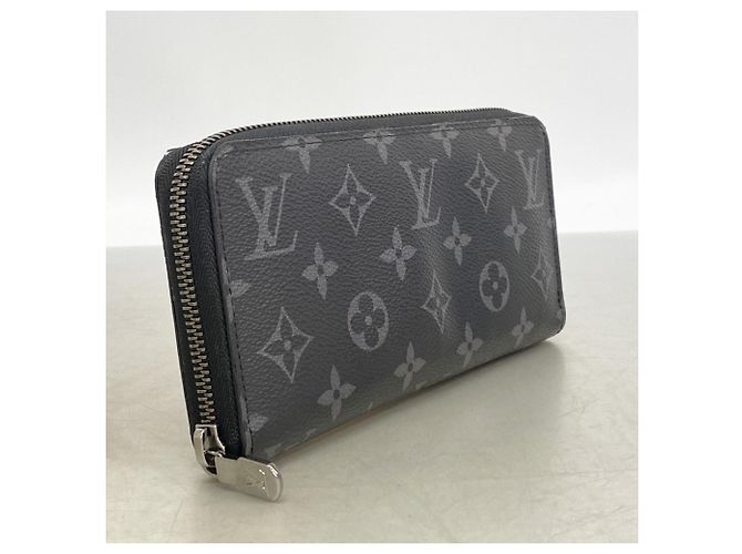 Louis Vuitton Monogram Eclipse Zippy Wallet Black - view 2