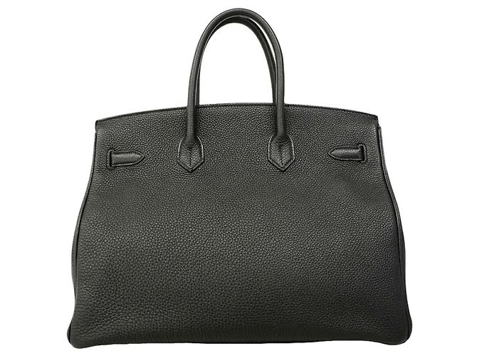 Hermès Borsa Hermes Birkin 35 Togo Black Nero - vista 11