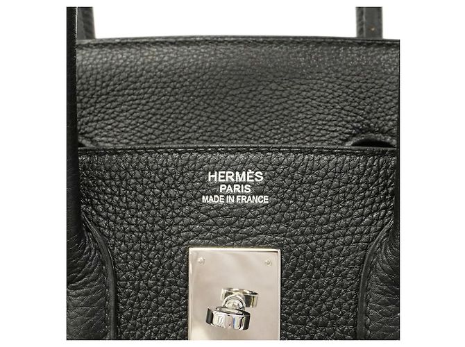 Hermès Borsa Hermes Birkin 35 Togo Black Nero - vista 5