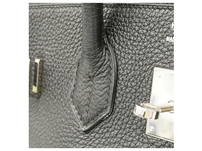 Hermès Borsa Hermes Birkin 35 Togo Black Nero - vista 9