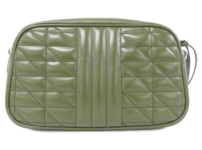 Borsa a Spalla Gucci GG Marmont Verde - vista 2