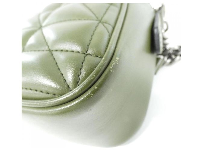 Borsa a Spalla Gucci GG Marmont Verde - vista 3