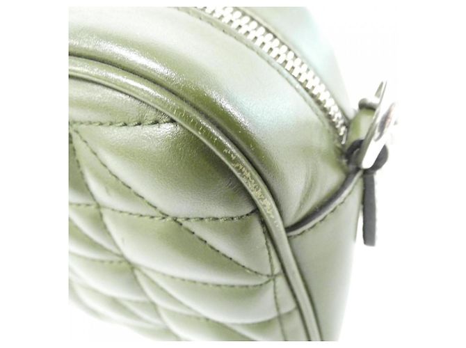 Borsa a Spalla Gucci GG Marmont Verde - vista 4