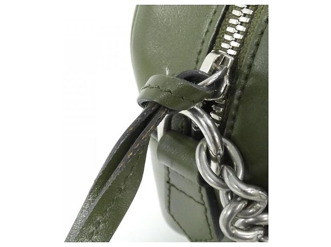 Borsa a Spalla Gucci GG Marmont Verde - vista 6