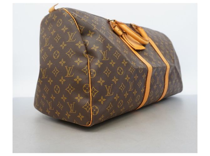 Louis Vuitton Boston Monogram Keepall 55 Braun - Ansicht 2