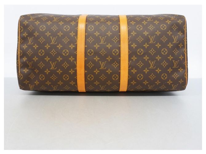 Louis Vuitton Boston Monogram Keepall 55 Braun - Ansicht 3