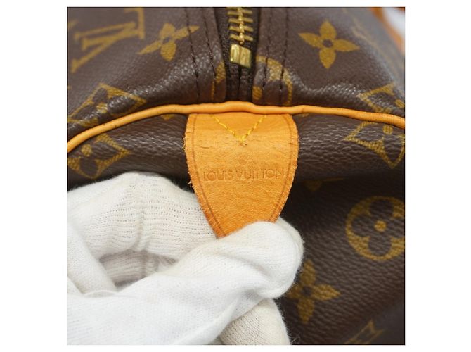 Louis Vuitton Boston Monogram Keepall 55 Braun - Ansicht 5