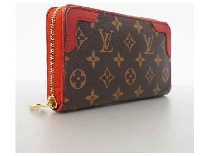 Louis Vuitton Monogram Zippy Wallet Retiro Fuschia - Ansicht 2
