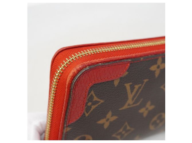 Louis Vuitton Monogram Zippy Wallet Retiro Fuschia - Ansicht 5