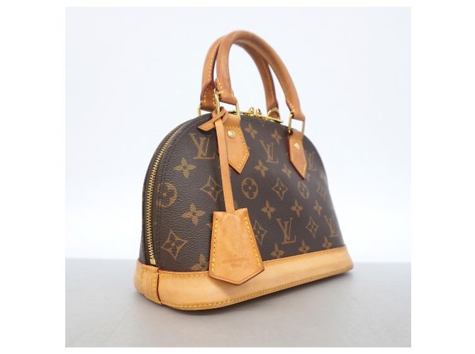 Borsa Louis Vuitton Alma BB Monogram Marrone - vista 2