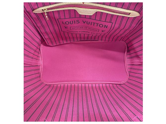 Louis Vuitton Monogram Neverfull MM Tote Bag Braun - Ansicht 4