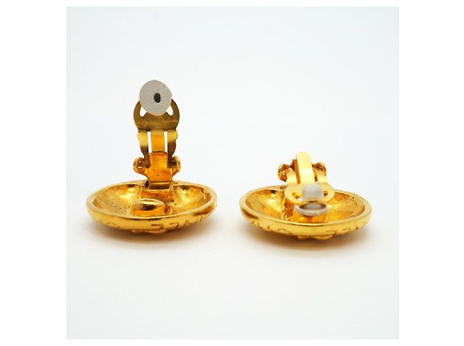 Orecchini a clip placcati oro Chanel D'oro - vista 3