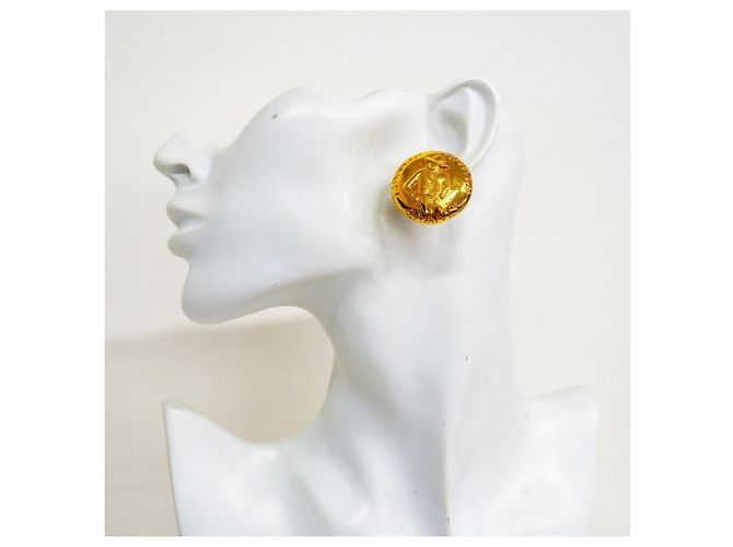 Orecchini a clip placcati oro Chanel D'oro - vista 5