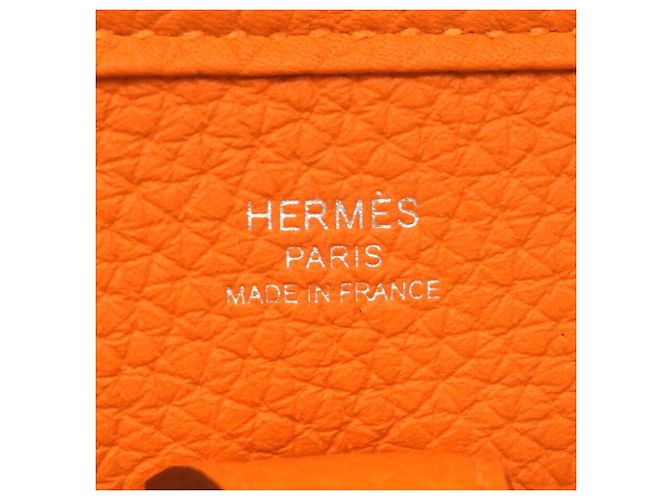 Hermès Borsa a tracolla Hermes Evelyne 23 Arancione - vista 5