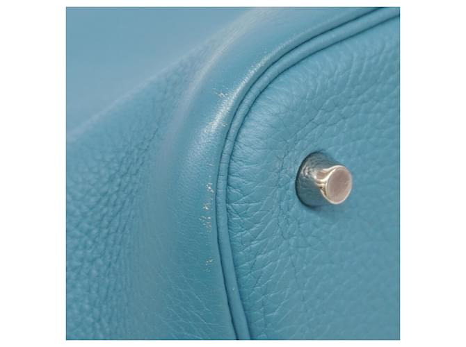Hermès Borsa Hermes Picotin Lock MM Blu - vista 7