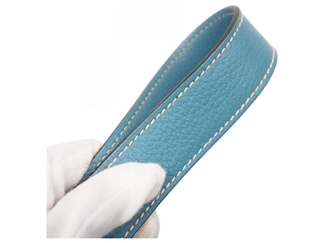 Hermès Borsa Hermes Picotin Lock MM Blu - vista 8
