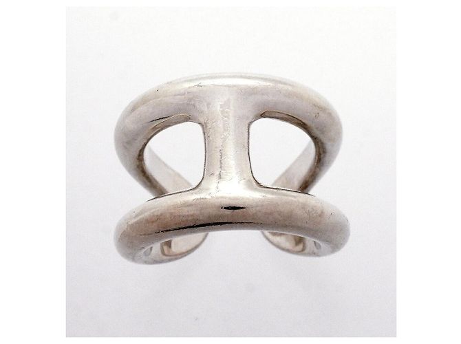 Ring Hermès Anello Osmo's GM Band in argento sterling 925 Hermes - vista 2