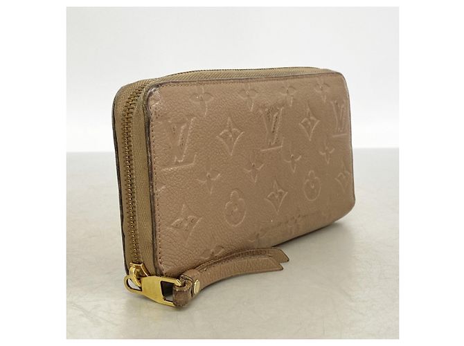 Louis Vuitton Monogram Empreinte Zippy Wallet Taupe - Ansicht 2