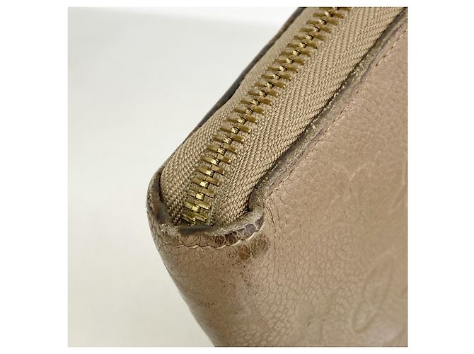 Louis Vuitton Monogram Empreinte Zippy Wallet Taupe - Ansicht 5